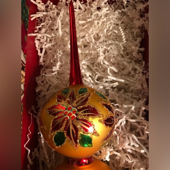 Christopher Radko tree topper - Picture 5 of 6